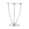 Mirrored Silver Side Table
