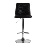 Diamond Stitch Bar Chair