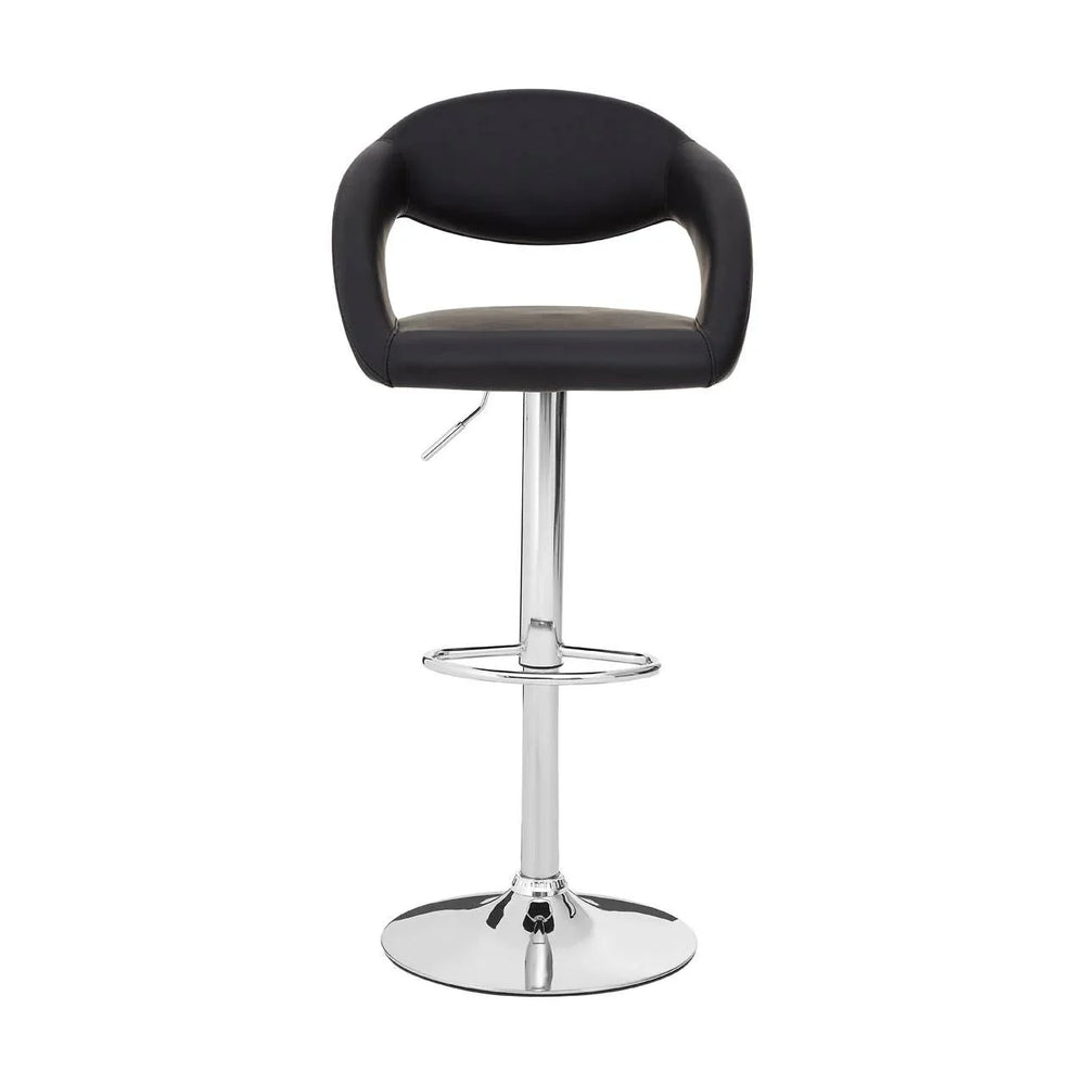 Monochrome Swivel Bar Chair