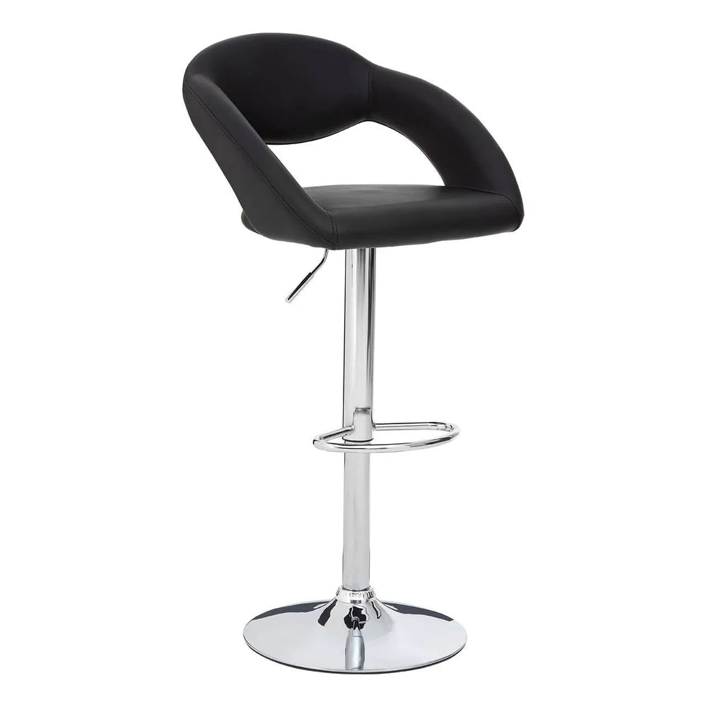 Monochrome Swivel Bar Chair