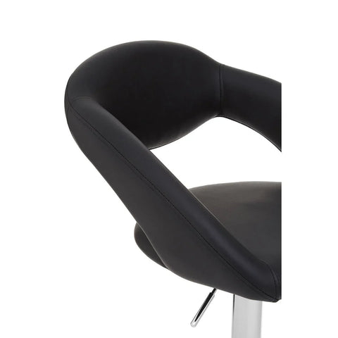 Monochrome Swivel Bar Chair