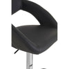 Luxe Chrome Bar Chair