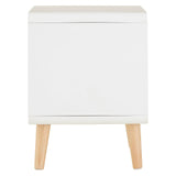 Golden Pine Bedside Storage
