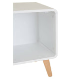 Golden Pine Bedside Storage