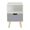 Chic Pine Leg Drawer Cabinet