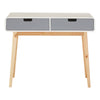 Nordic Grey White Console Table