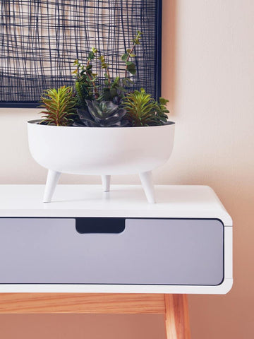 Nordic Grey White Console Table