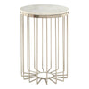 Marble Cage Iron Table
