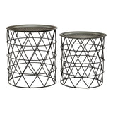 Zinc Iron Nested Tables