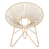 Modern Arching Metal Chair