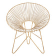 Modern Arching Metal Chair