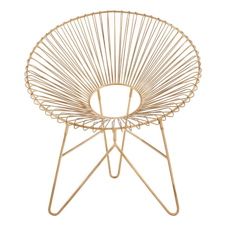 Modern Arching Metal Chair