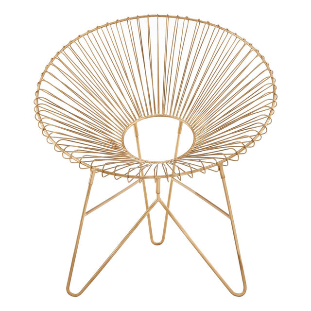 Modern Arching Metal Chair
