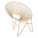 Modern Arching Metal Chair