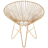 Modern Arching Metal Chair