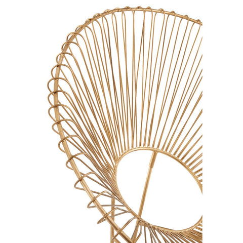 Modern Arching Metal Chair