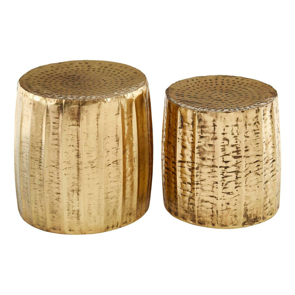 Antique Brass Iron Stools -