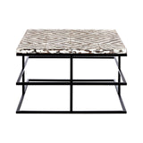 Rustic Geometric Coffee Table