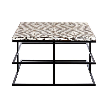 Rustic Geometric Coffee Table