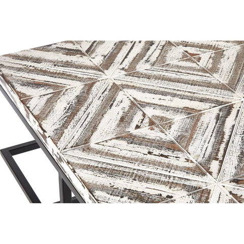 Rustic Geometric Coffee Table