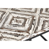 Rustic Geometric Coffee Table