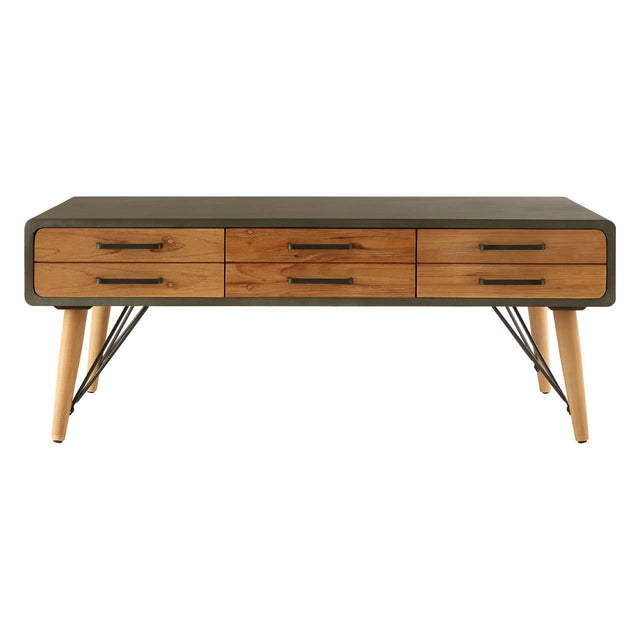 Rustic Gold Coffee Table