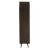 Arcing Metal Shelf Unit