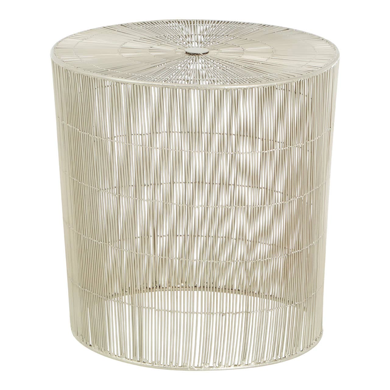 Circular Iron Cage Table