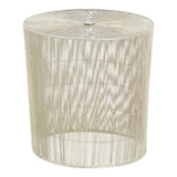 Circular Iron Cage Table