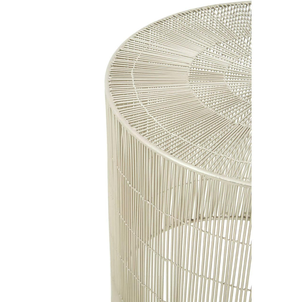 Circular Iron Cage Table