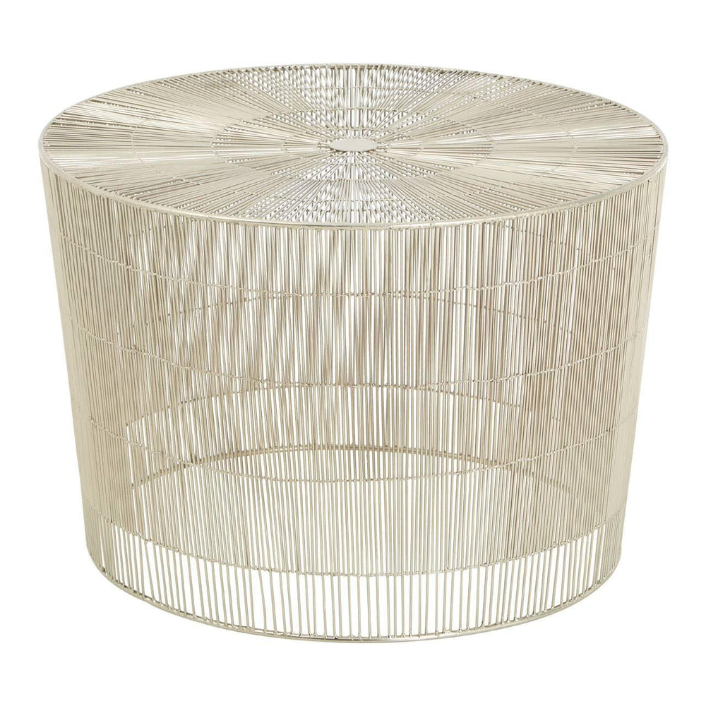 Round Iron Cage Table