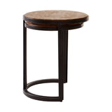 Chevron Side Tables Set