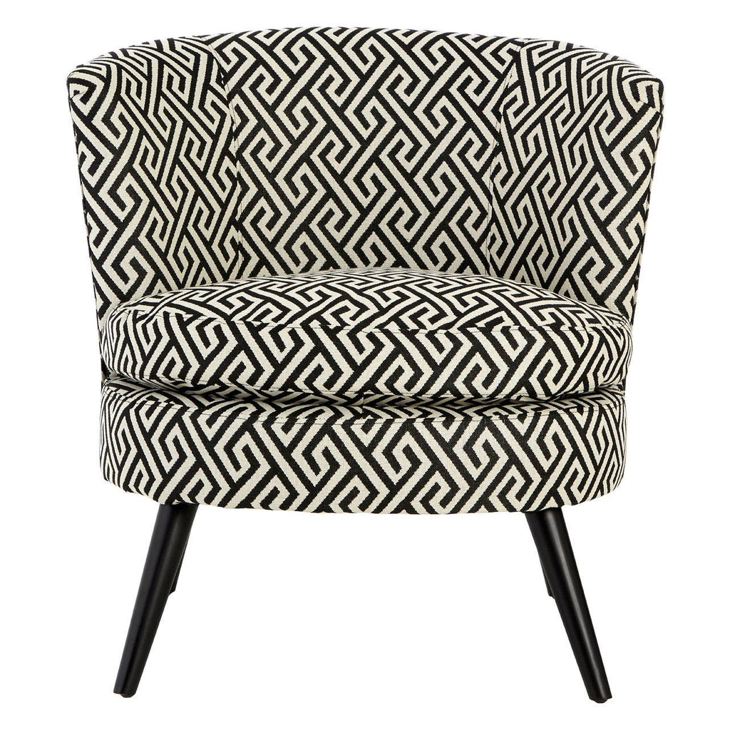 Luxe Greek Key Armchair