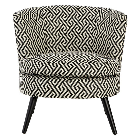 Luxe Greek Key Armchair