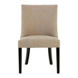 Regents Park Natural Linen With Curly Back Dining Chair