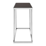 Sleek Silver & Black Console