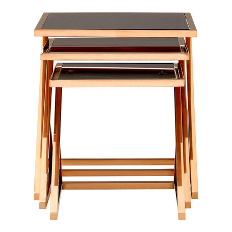 Ackley Rose Gold Nesting Tables
