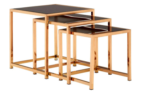 Glam Gold Nesting Table Set