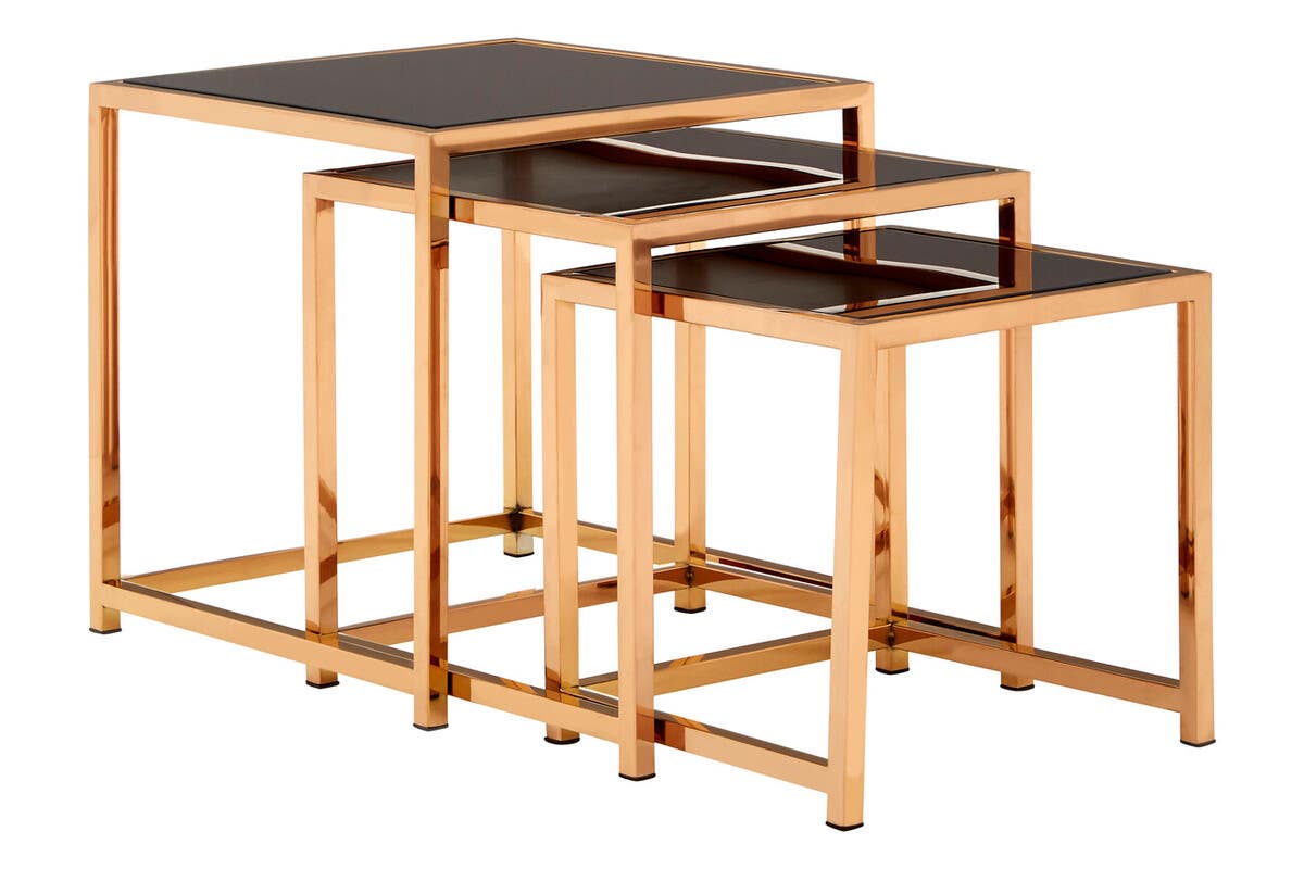 Glam Gold Nesting Table Set