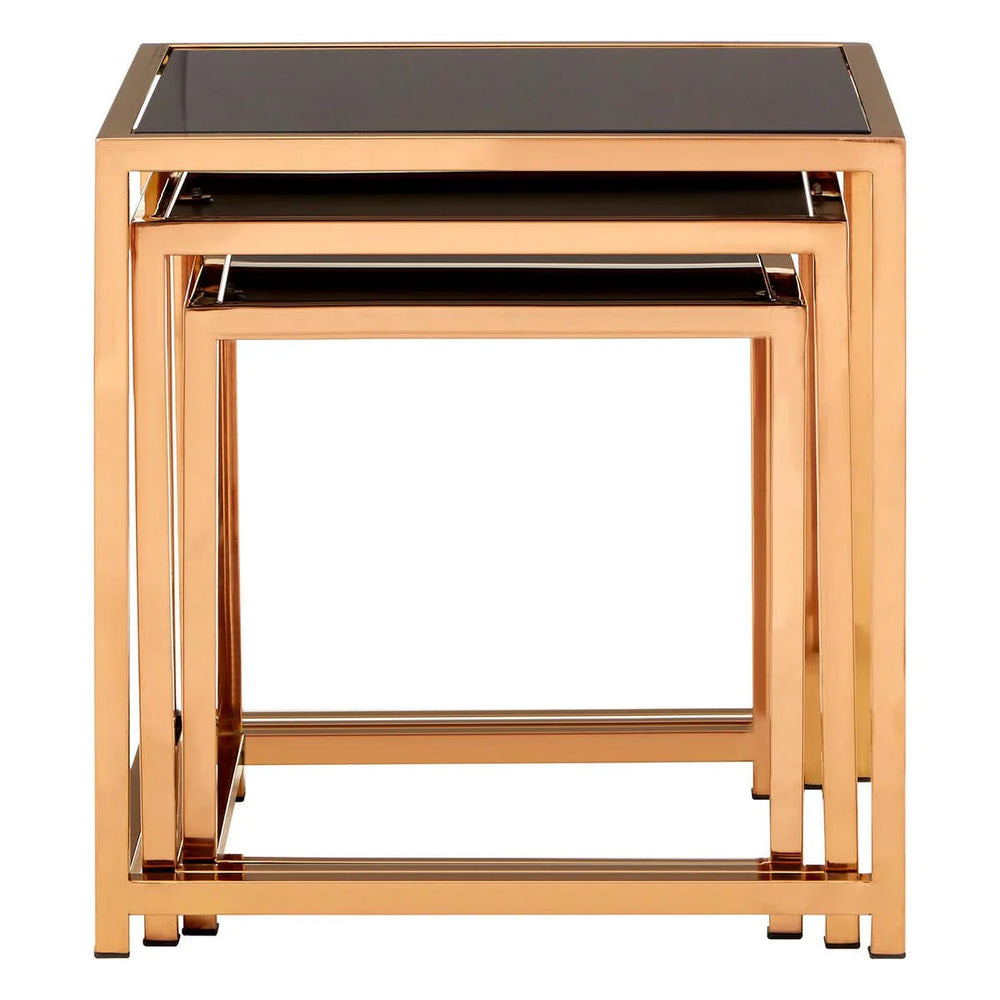 Glam Gold Nesting Table Set