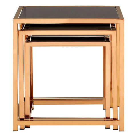 Glam Gold Nesting Table Set