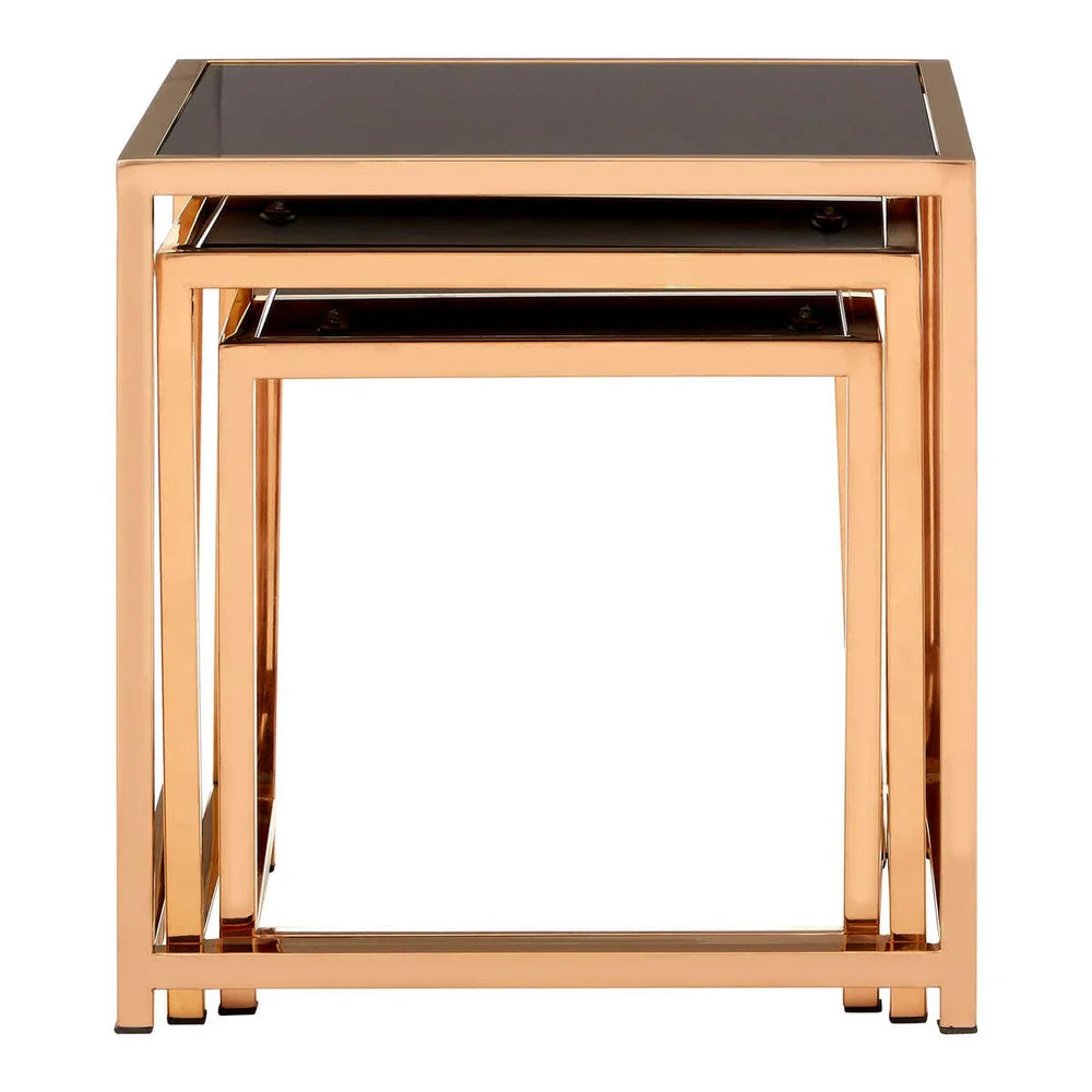 Glam Gold Nesting Table Set