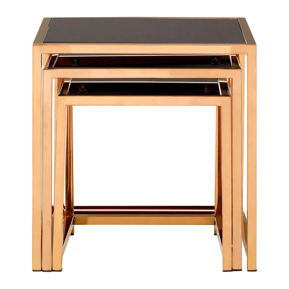 Glam Gold Nesting Table Set