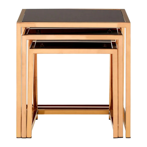 Glam Gold Nesting Table Set