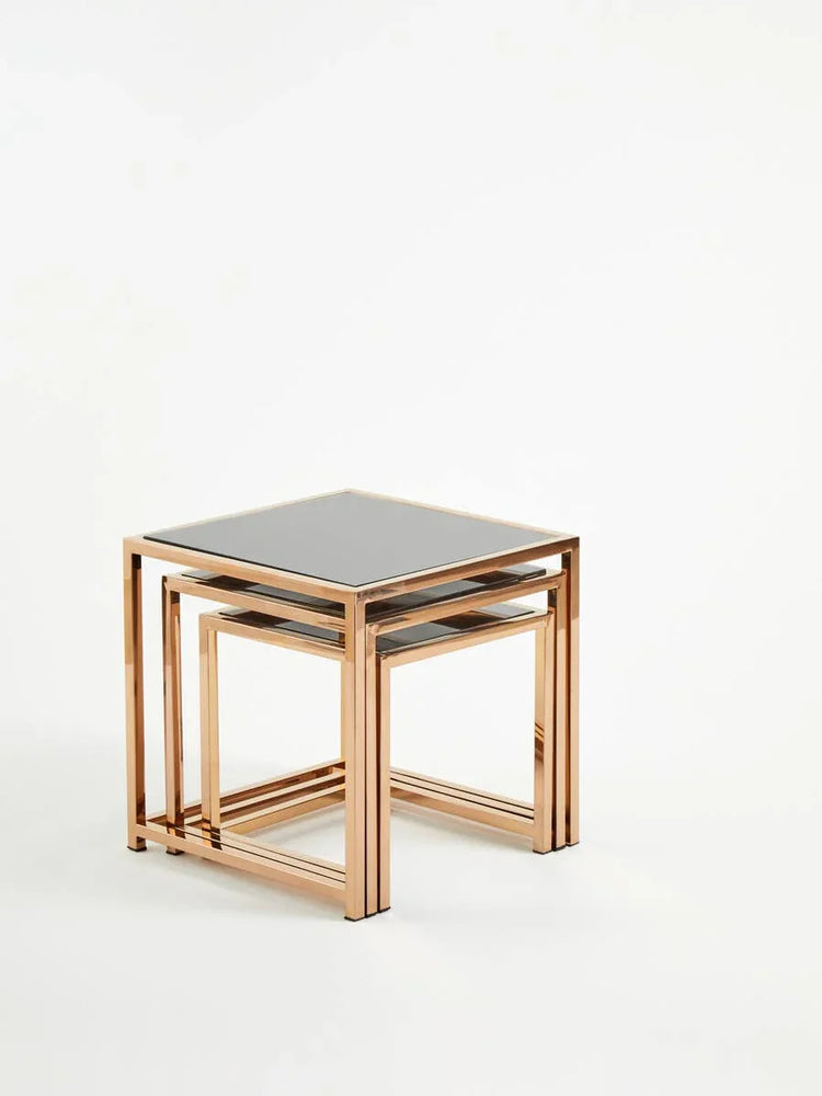 Glam Gold Nesting Table Set