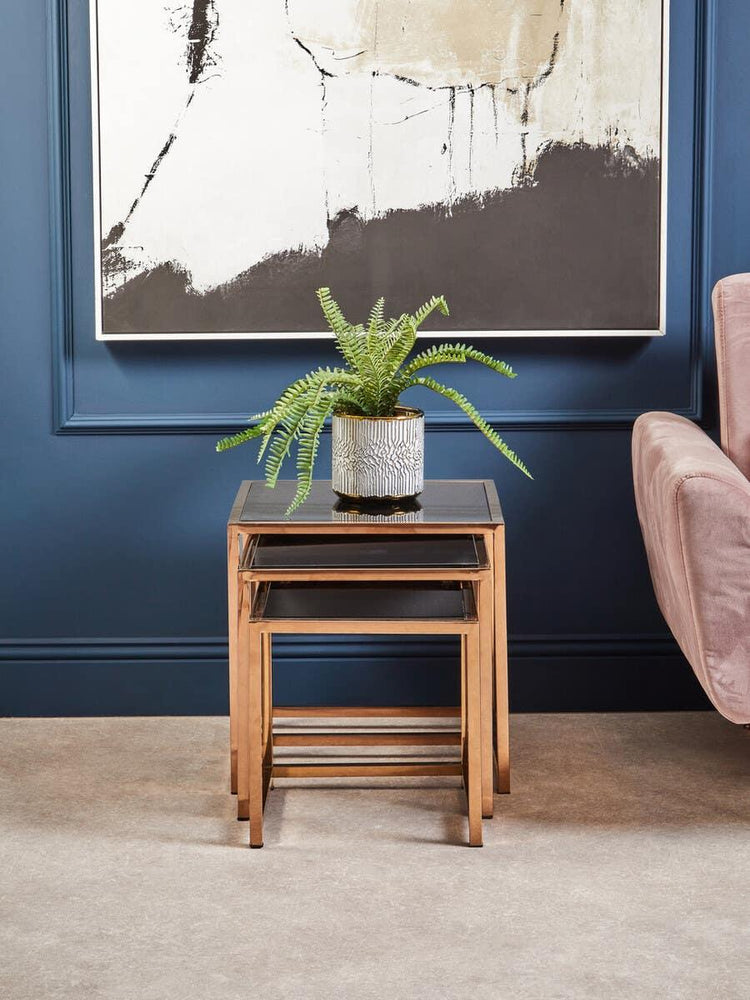 Glam Gold Nesting Table Set
