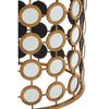 Golden Mirror Side Table