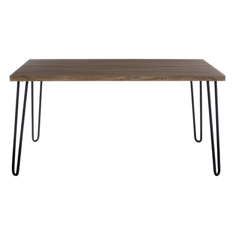 Rustic Veneer Dining Table