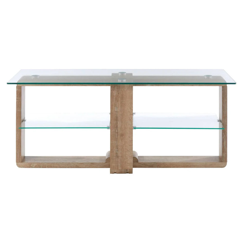 Modern Glass Media Console