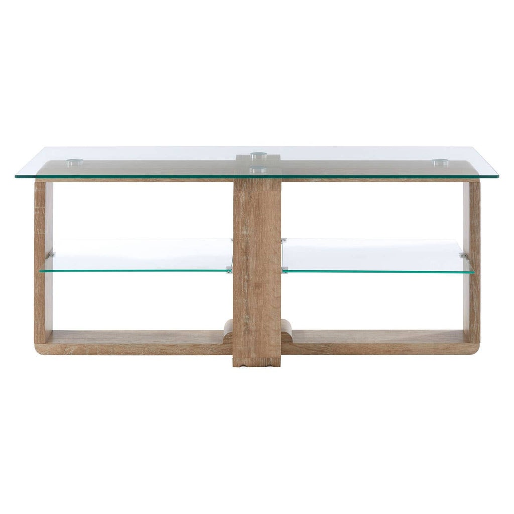 Modern Glass Media Console
